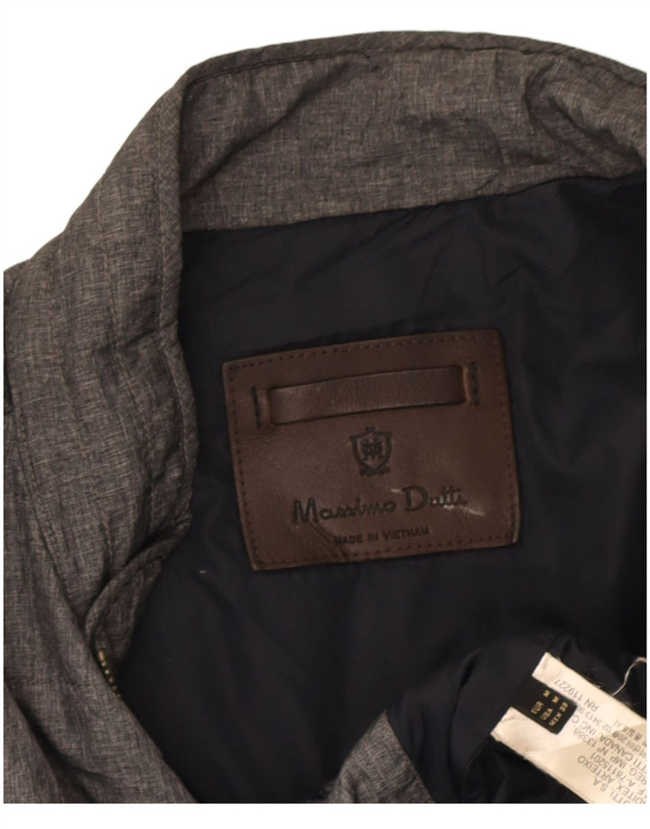Massimo Dutti Gilet pentru bărbați UK 38 Medium Gri Nylon