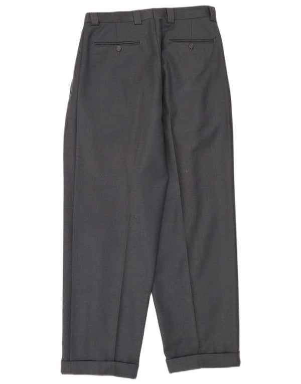 Comero Mens Pegged Suit Trousers IT 46 Small W30 L30 Grey