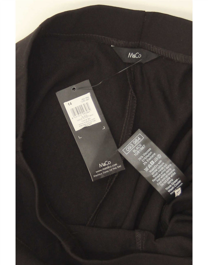 M&Co Γυναικείο Κολάν UK 14 Medium Black Viscose