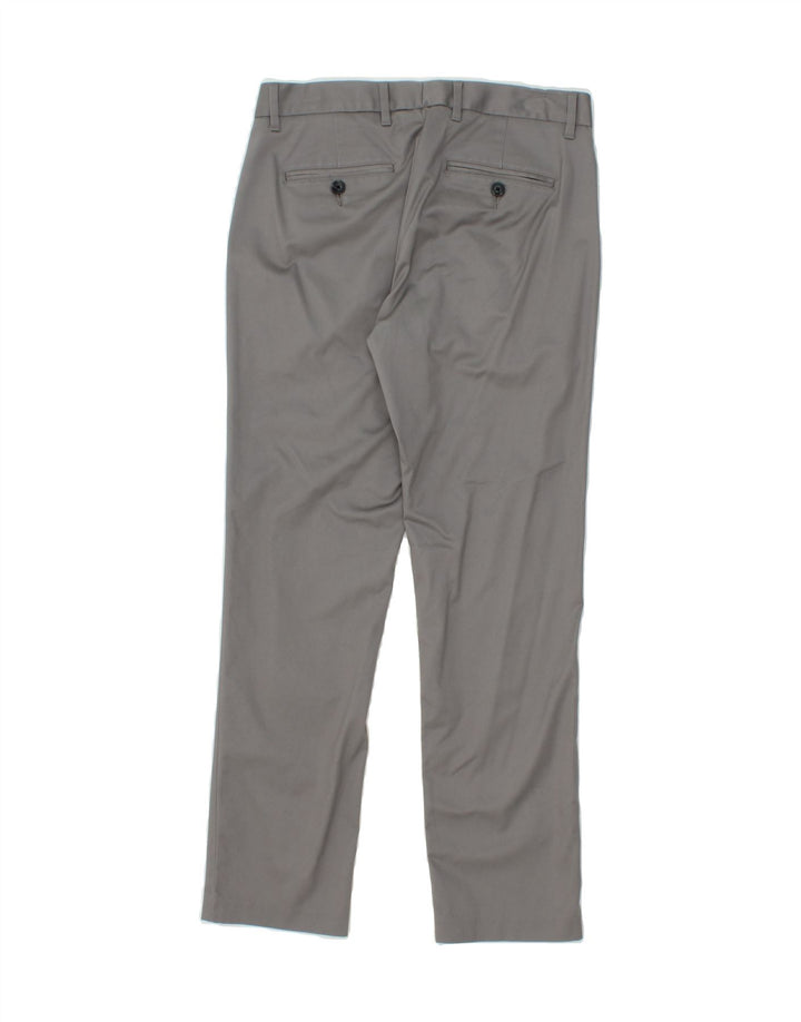 BONOBOS Mens Slim Chino Trousers W29 L28 Grey Cotton Vintage BONOBOS and Second-Hand BONOBOS from Messina Hembry 