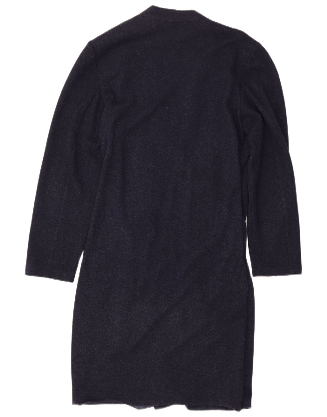 Gianfranco Ferre Womens Long Sleeve Shift Dress UK 14 Medium Navy Blue