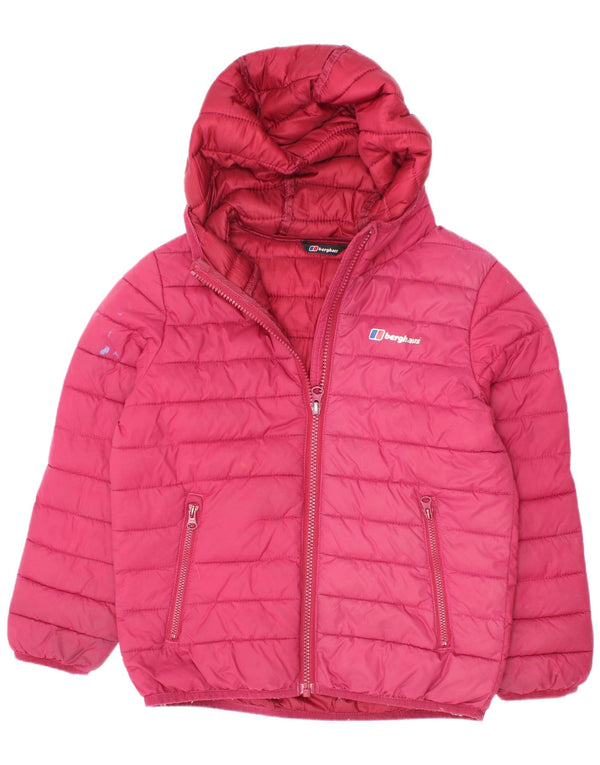 Berghaus Pige Polstret Hættejakke 5-6 År Pink Polyester