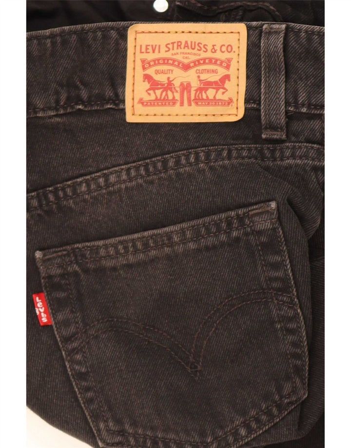 Levi's Kvinder Jeans med brede ben W24 L32 Sort