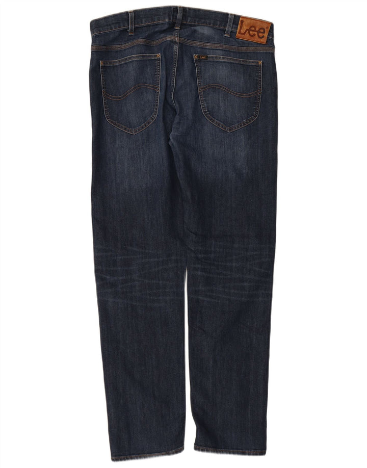 LEE Herren Straight Jeans W36 L31 Blau