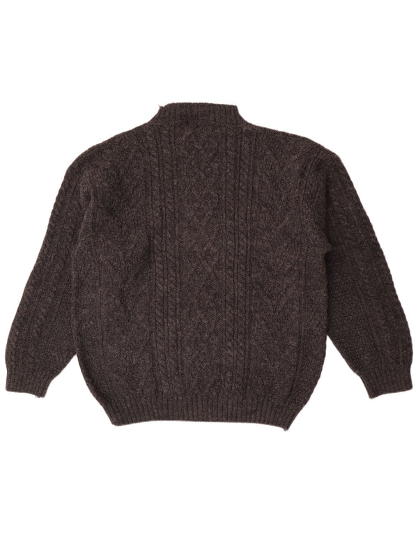 Principles Mens Turtle Neck Jumper Sweater Large Grey Wool