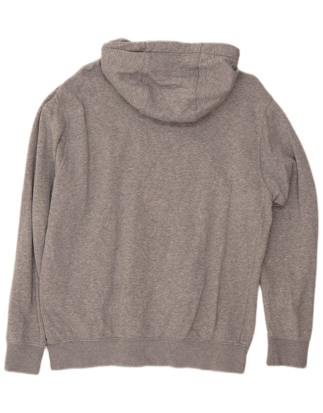 Nike Herren-Kapuzenpullover mit Grafik, mittelgraue Baumwolle