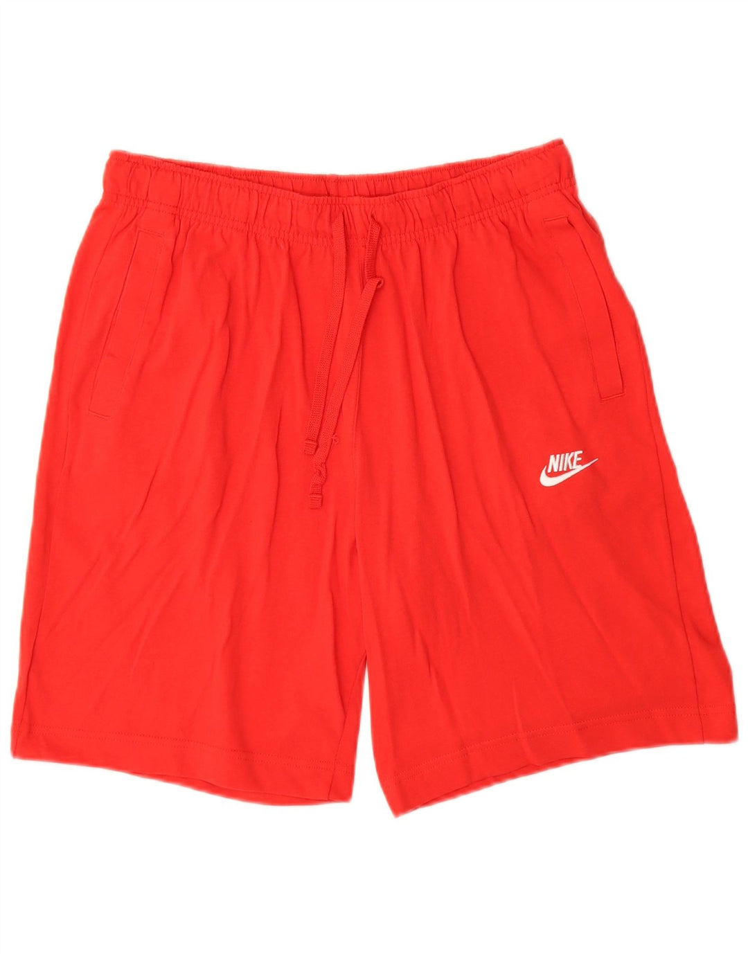 Nike Mens Sport Shorts Large  Red Cotton