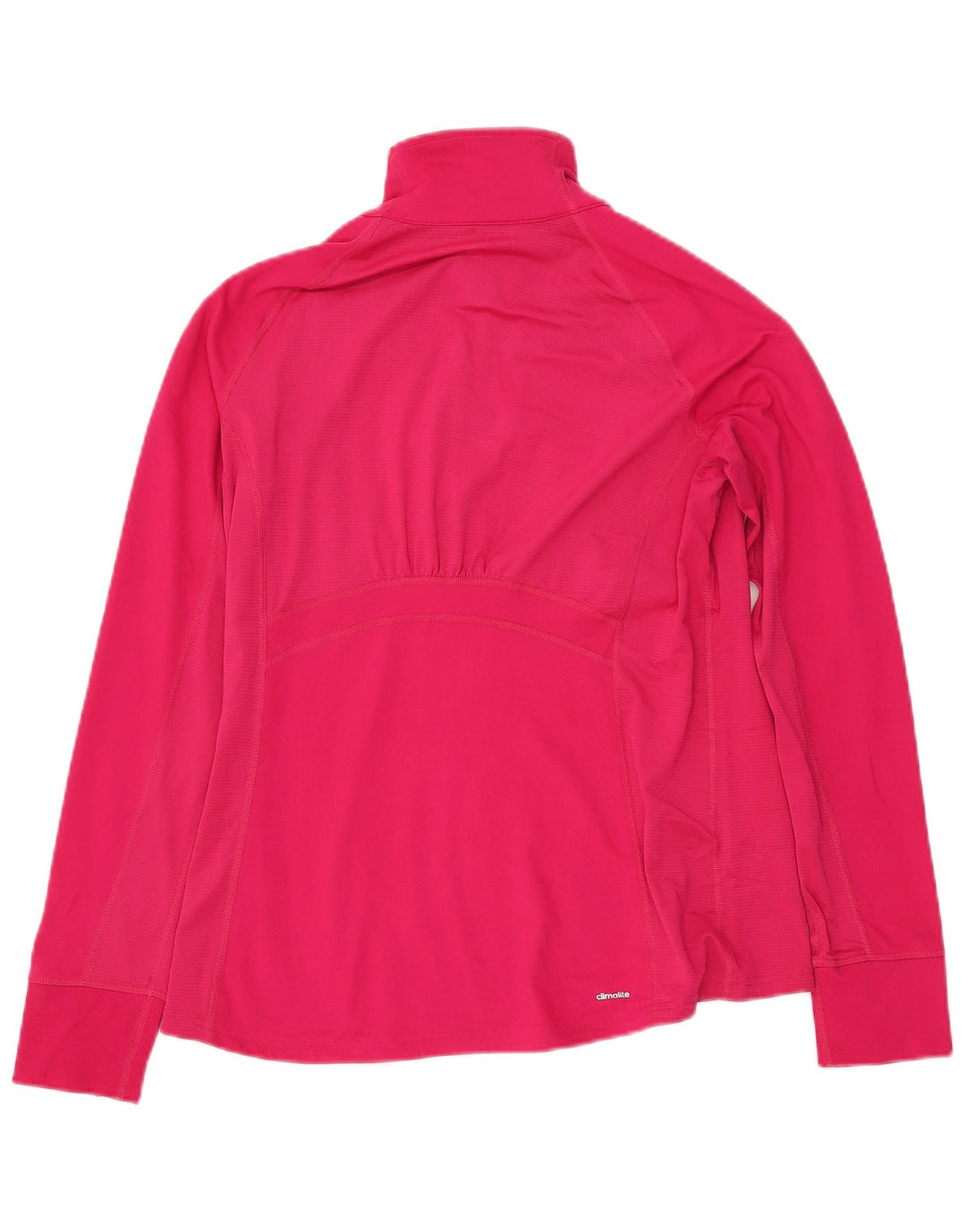 ADIDAS Womens Climalite Pullover Tracksuit Top UK 16/18 Large Pink