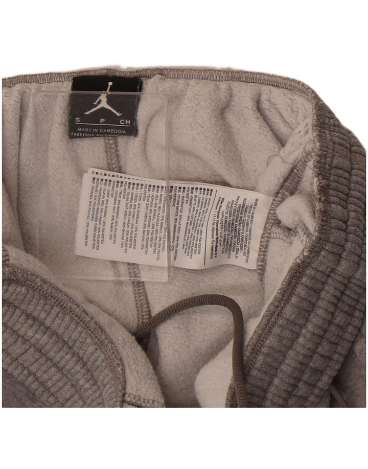 Jordan Short de sport pour homme Petit coton gris