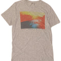 Nike Mens Graphic T-Shirt Top Medium Grey Flecked Polyester