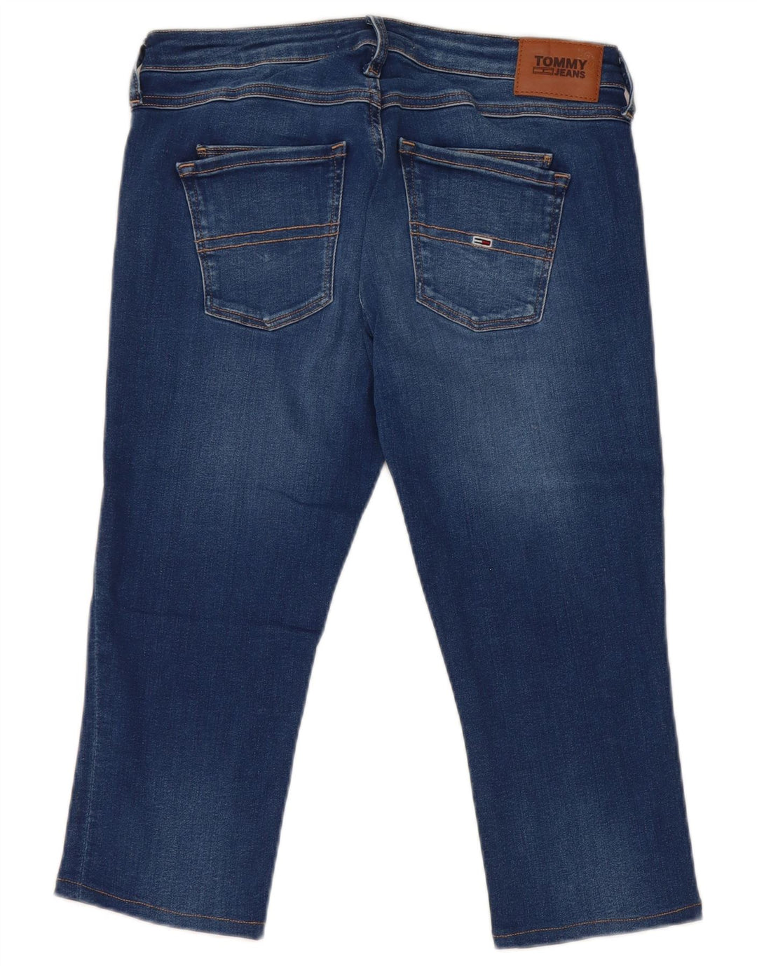 Tommy Hilfiger Womens Capri Jeans W30 L18 Blue Cotton