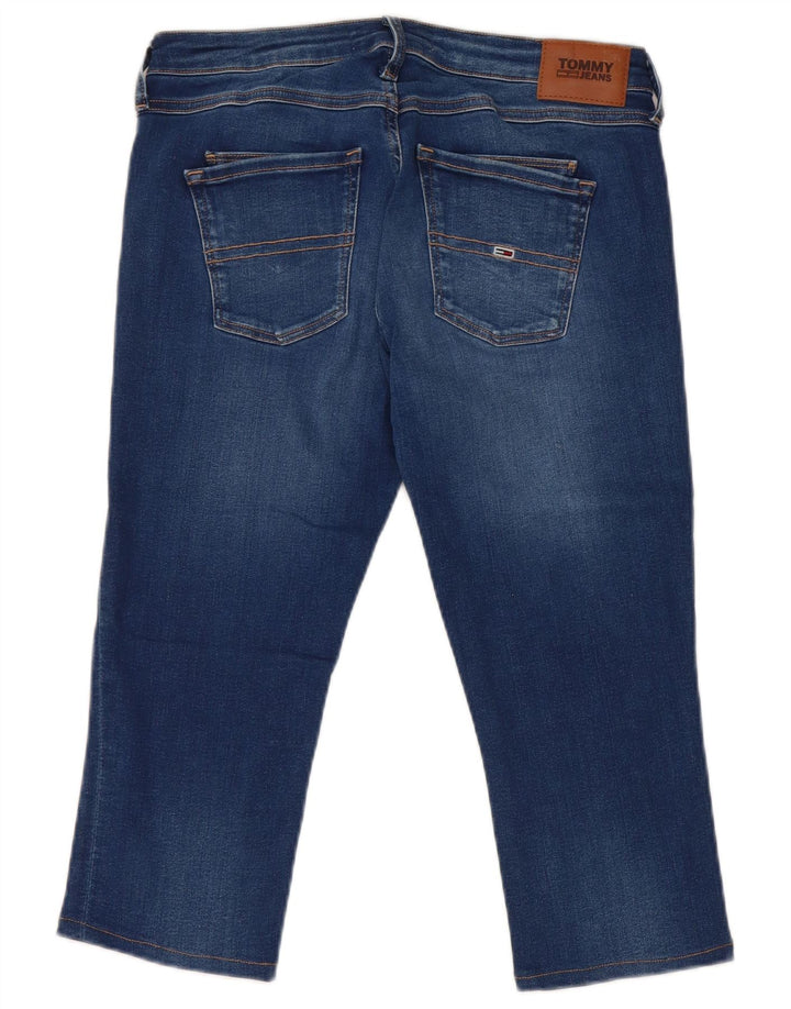Tommy Hilfiger Womens Capri Jeans W30 L18 Blue Cotton