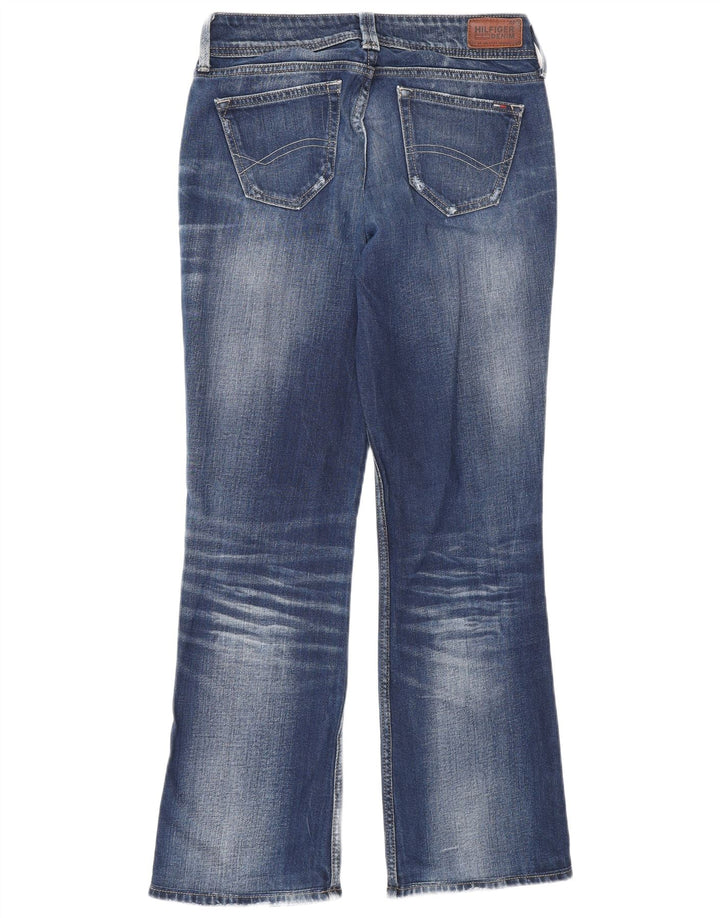 Tommy Hilfiger Womens Bootcut Jeans W28 L30 Blue Cotton