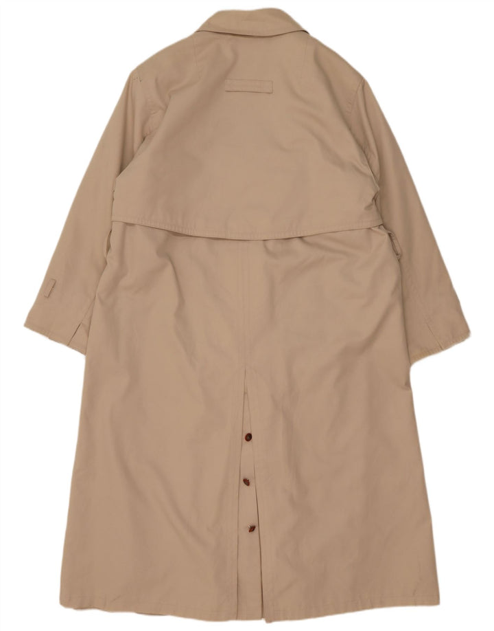 Vintage Womens Overcoat UK 18 XL  Beige Acrylic