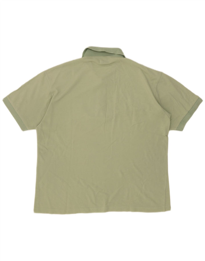 Belfe & Belfe Mens Polo Shirt XL Green Cotton