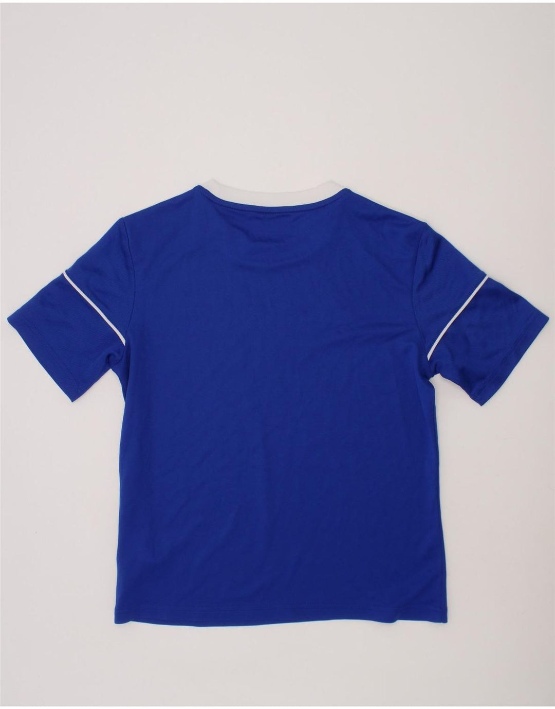ADIDAS Boys Climalite T-Shirt Top 11-12 Years Medium  Blue Polyester Vintage Adidas and Second-Hand Adidas from Messina Hembry 