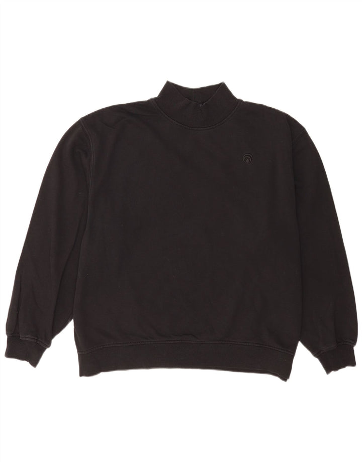 Oceansapart Mens Sweatshirt Jumper Medium Black Cotton