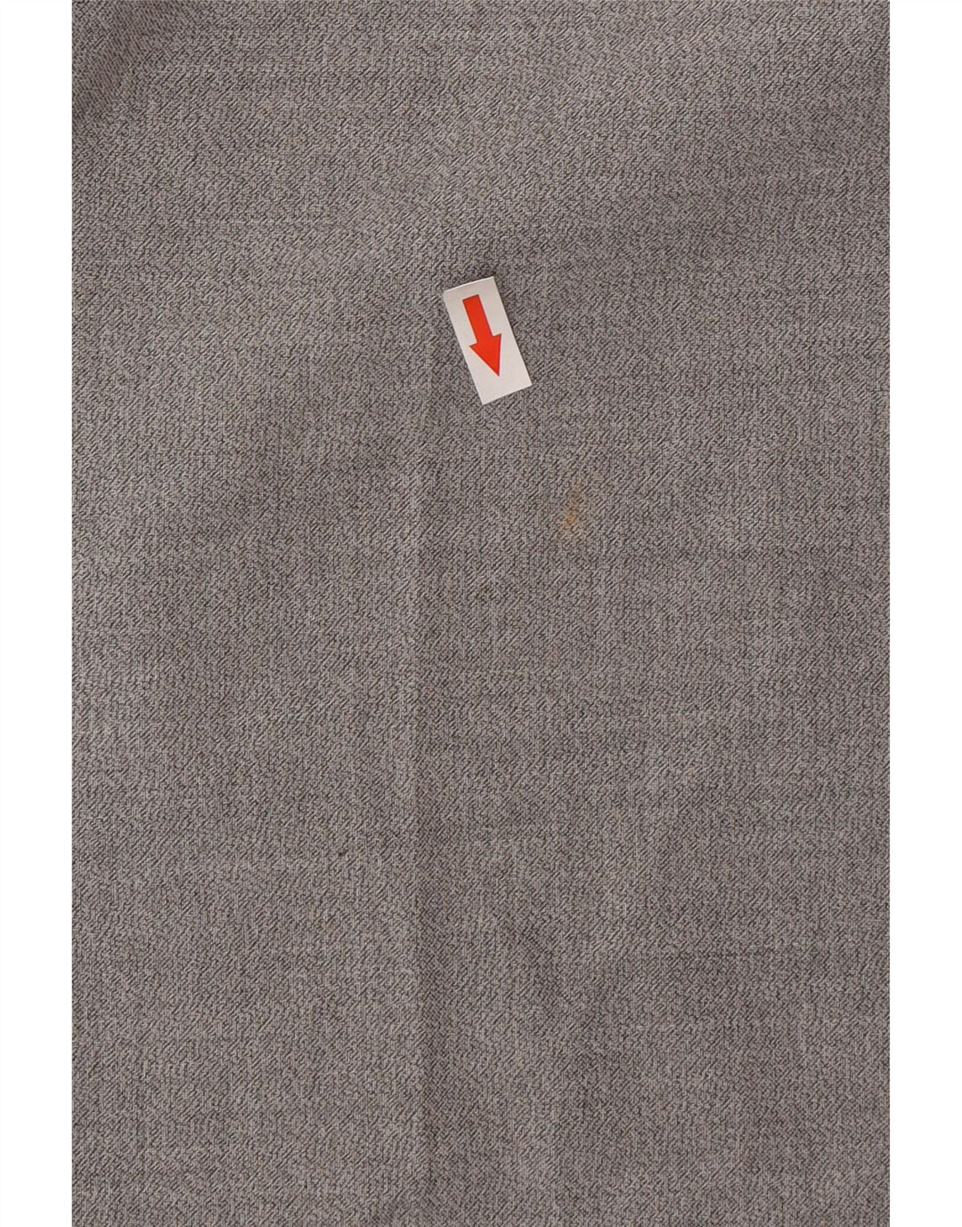 Pantaloni da abito slim da uomo Zara EU 46 XL W36 L33 Poliestere grigio