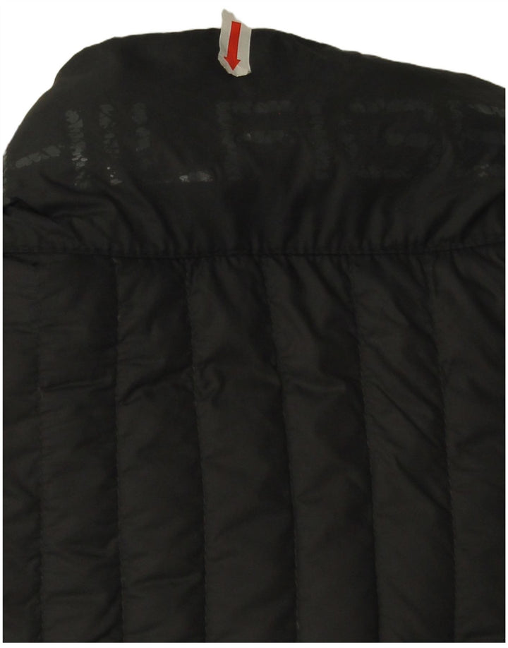 Tommy Hilfiger Herre polstret jakke UK 38 Medium Grå Nylon