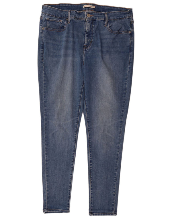 Blugi super skinny 310 Shaping Levi's pentru femei US 22 3XL W42 L29 Bumbac albastru