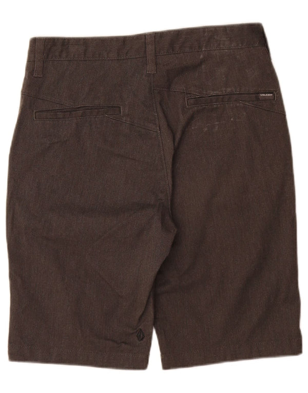 Volcom Mens Chino Shorts W28 Small  Grey Cotton