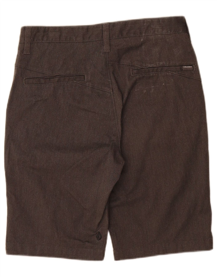 Pantaloncini chino da uomo Volcom W28 piccoli in cotone grigio