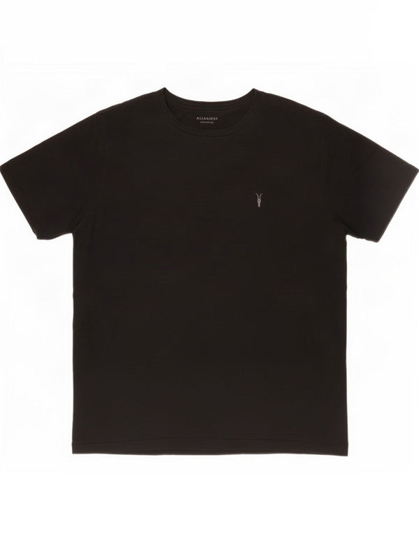 Camiseta masculina All Saints Top XL algodão preto
