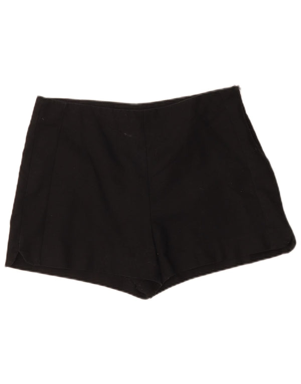 Zara Damen Hotpants Large W30 Schwarz