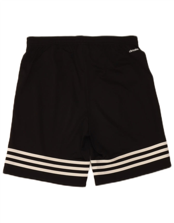 Adidas Boys Climalite Sport Shorts 13-14 Years Black Polyester