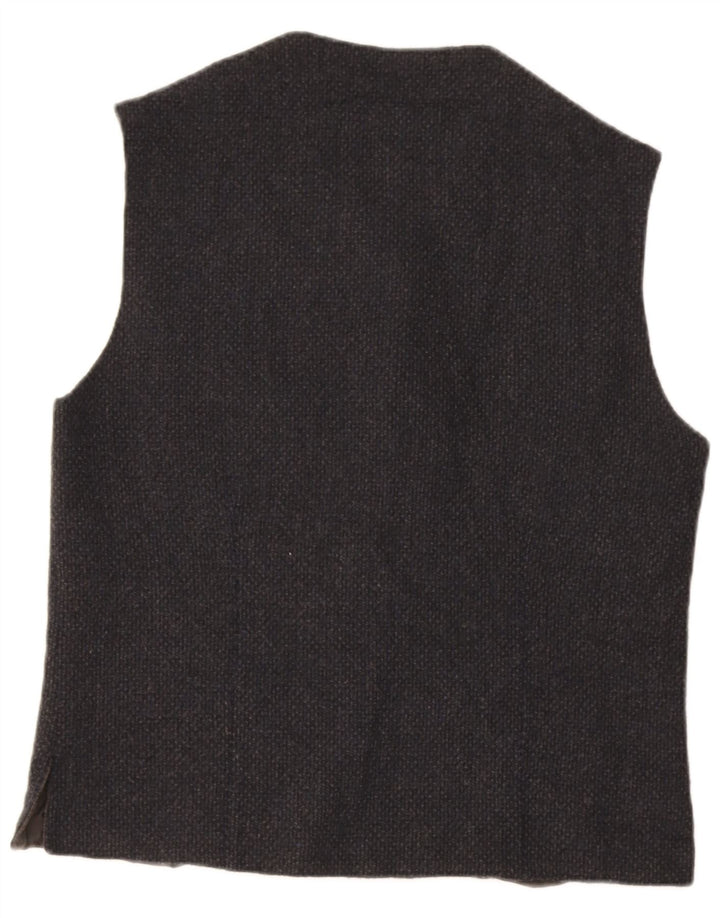 Vintage Mens Utility Gilet UK 36 Small Grey
