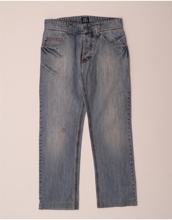 CESARE PACIOTTI 4US Mens Straight Jeans IT 46 Small W30 L29 Blue