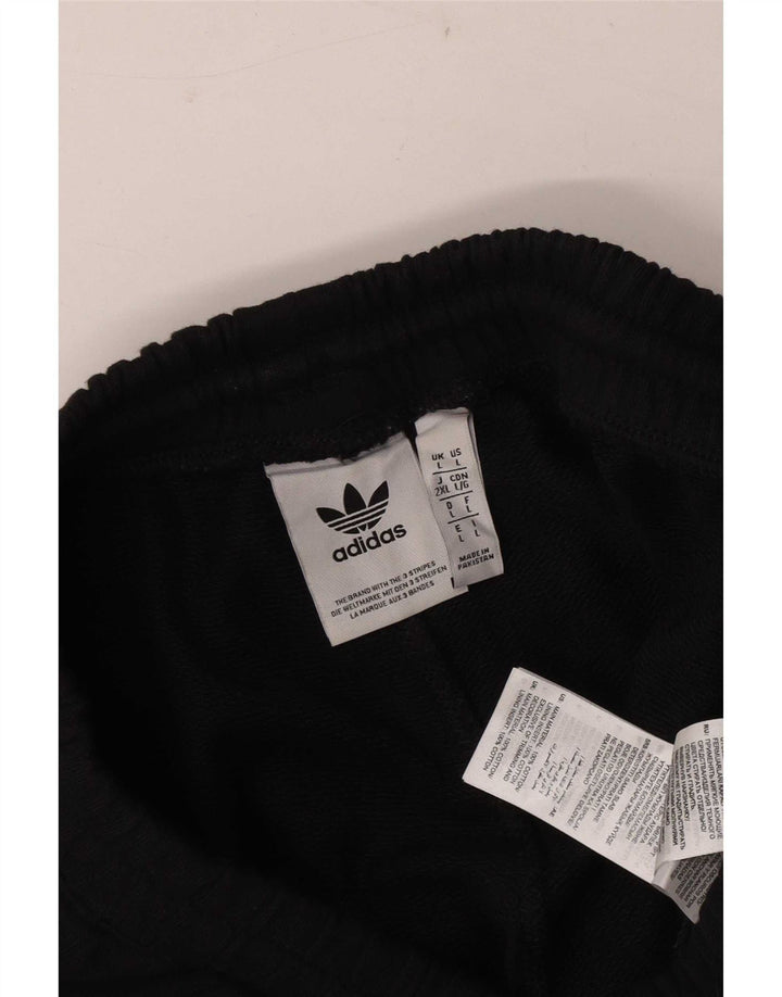 Adidas Mens Sport Shorts Large Black Cotton