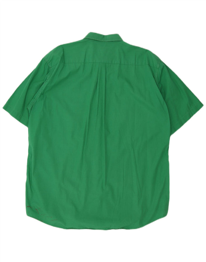 Levi's Chemise à Manches Courtes Homme XL Vert Coton