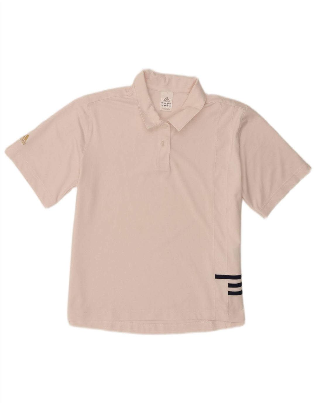 Adidas Womens Polo Shirt UK 18 XL  Pink Polyester
