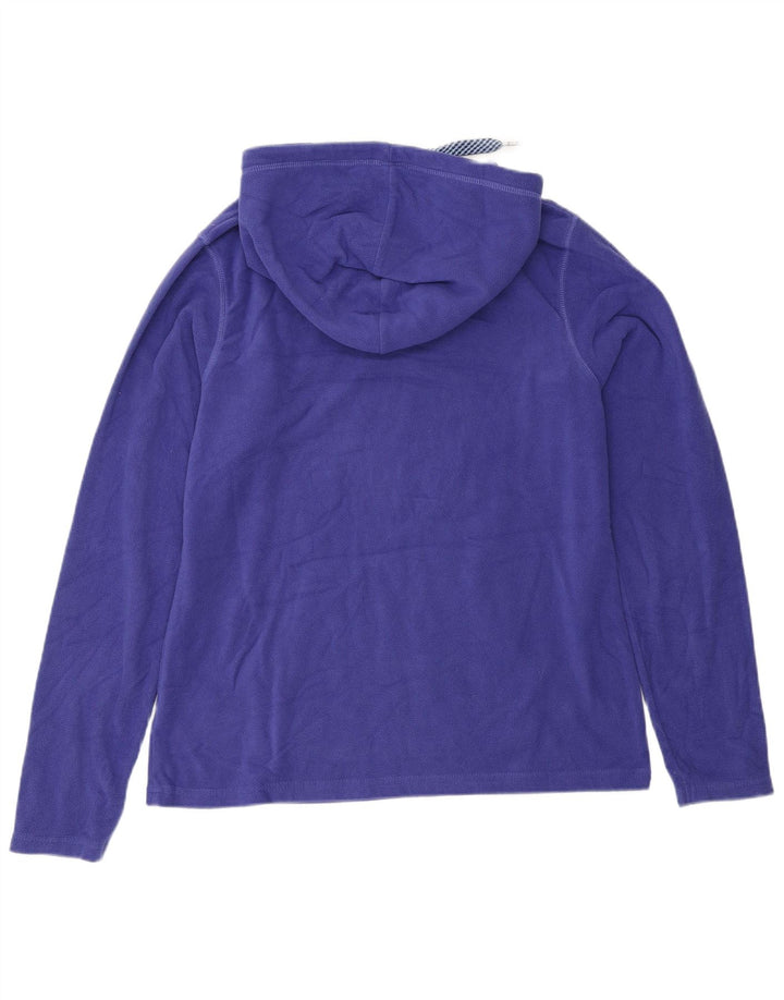Mountain Warehouse Womens Hoodie Jumper UK 12 Medium Purple Polyester