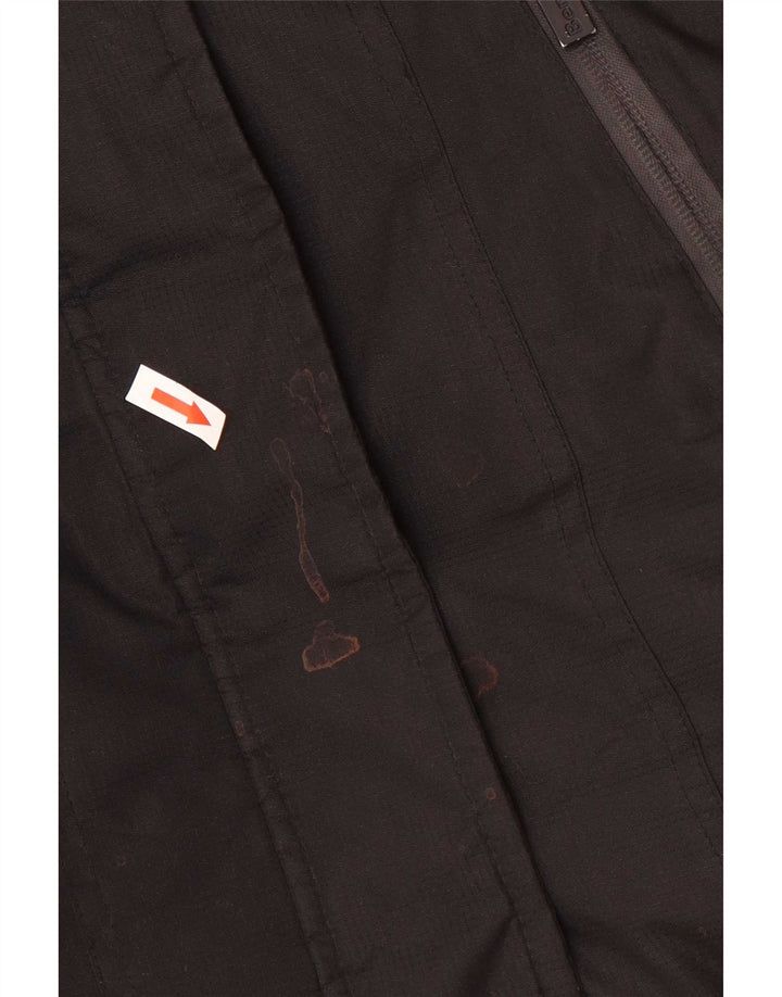 Jaqueta Parka com capuz para meninas Bench 7-8 anos poliéster preto