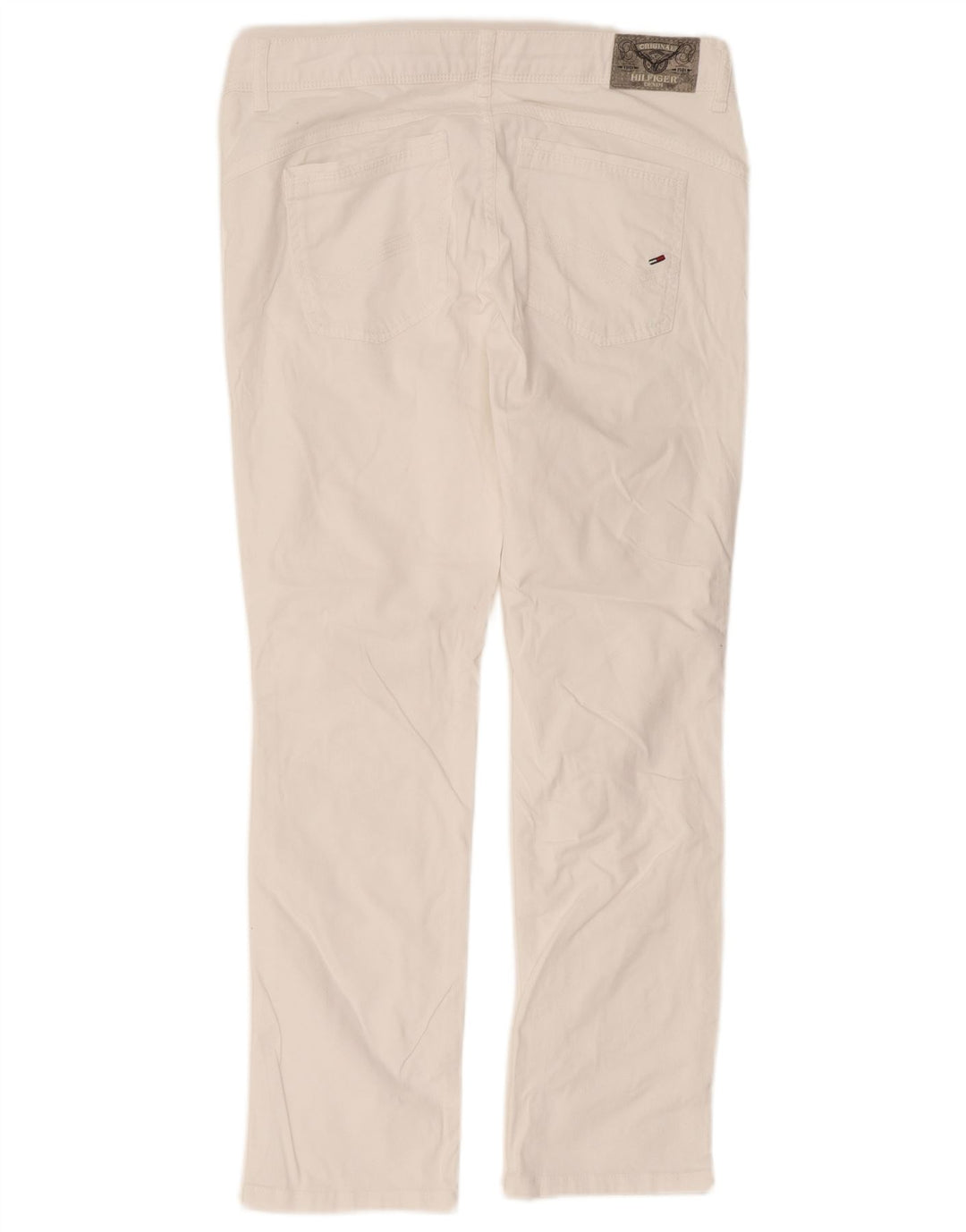 Tommy Hilfiger Mens Slim Jeans W34 L34 White Cotton