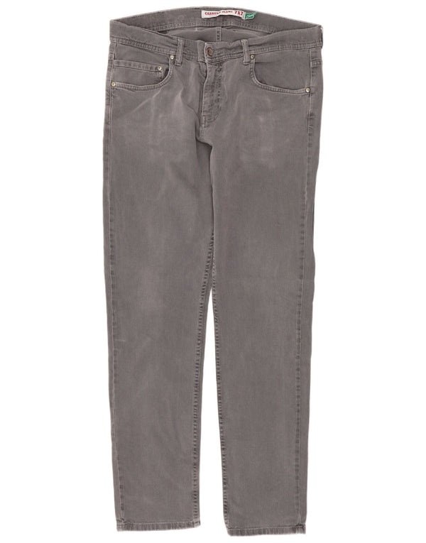 Pantaloni casual Carrera 717 slim fit IT 52 XL W36 L32 Cotone grigio
