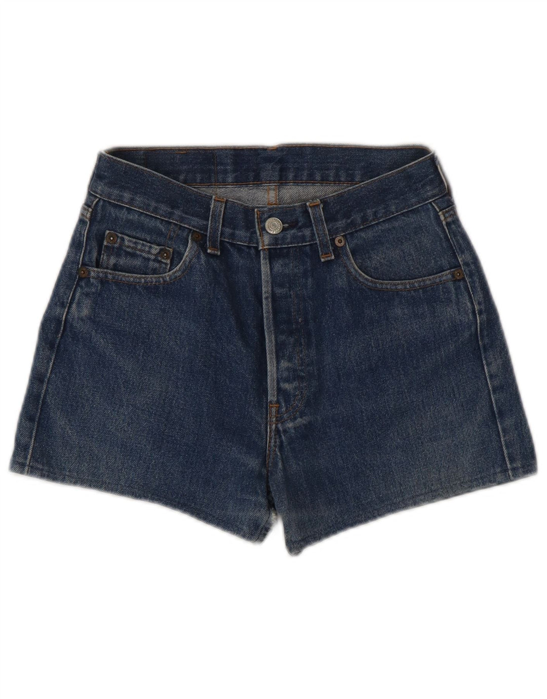 Levi's Womens 501 Denim Shorts W29 Medium  Blue Cotton