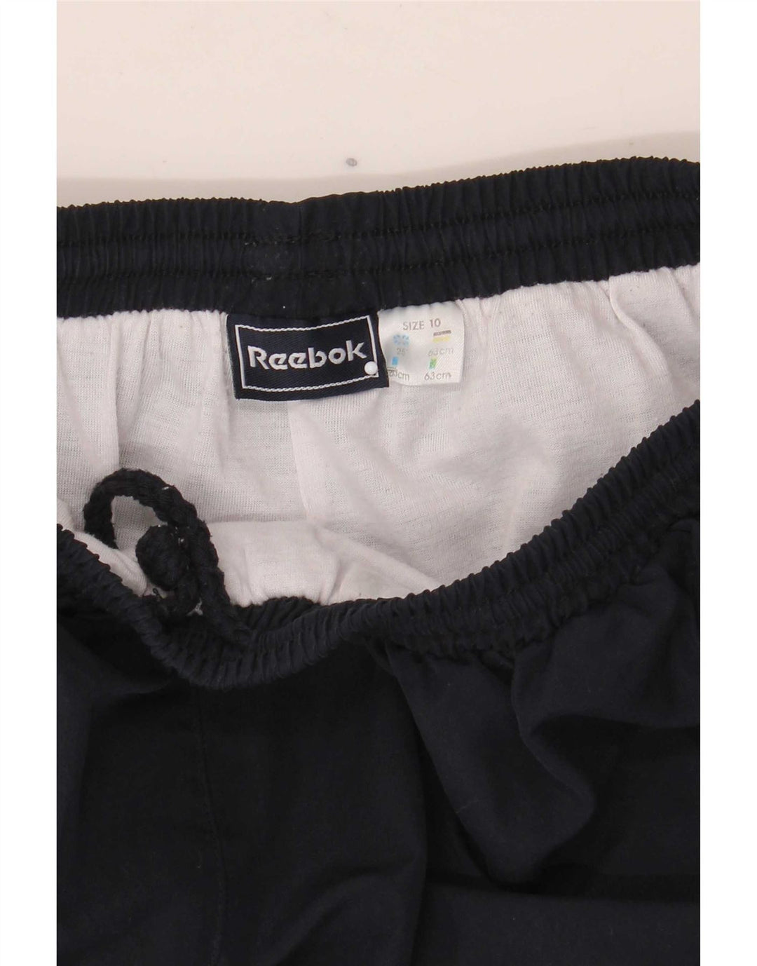 Reebok Mens Tracksuit Trousers Joggers XS Navy Blue Polyester
