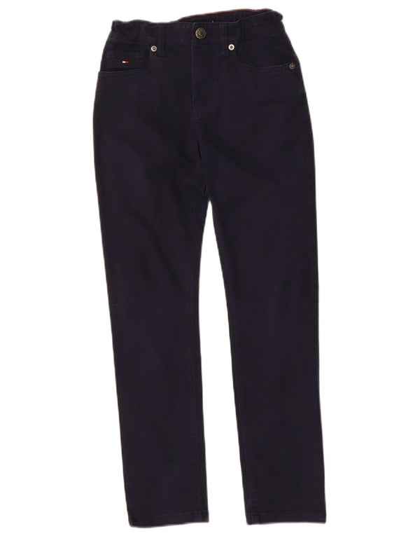 Jeans slim per bambina Tommy Hilfiger 9-10 anni W26 L24 cotone blu navy