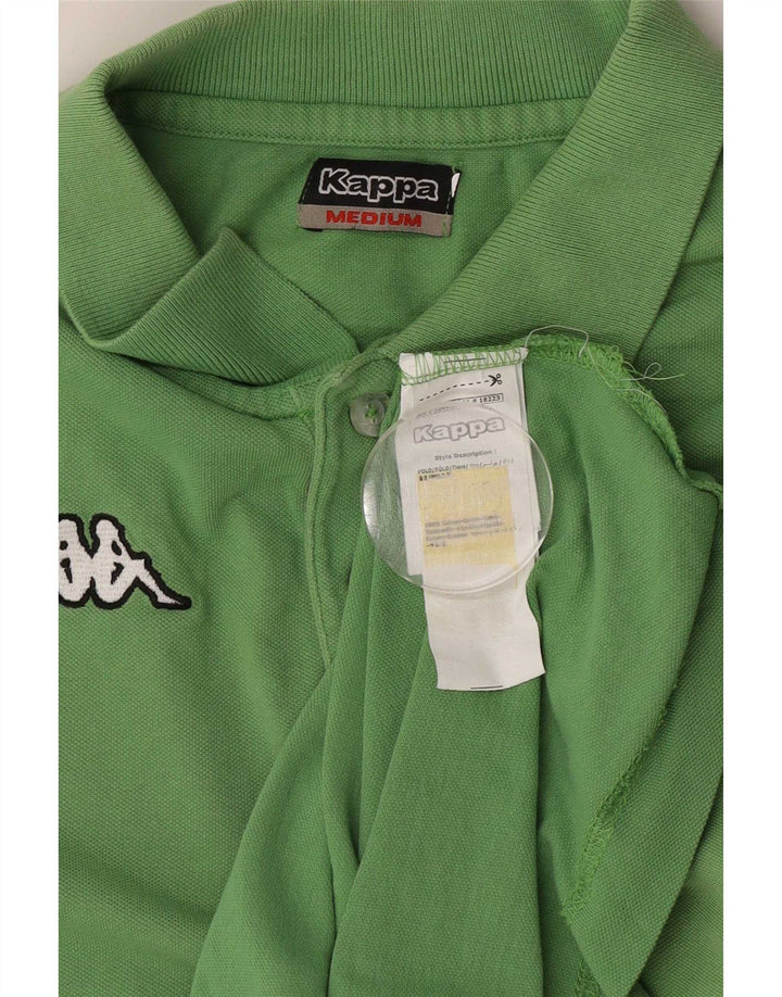 Kappa herre poloshirt mellemgrøn bomuld