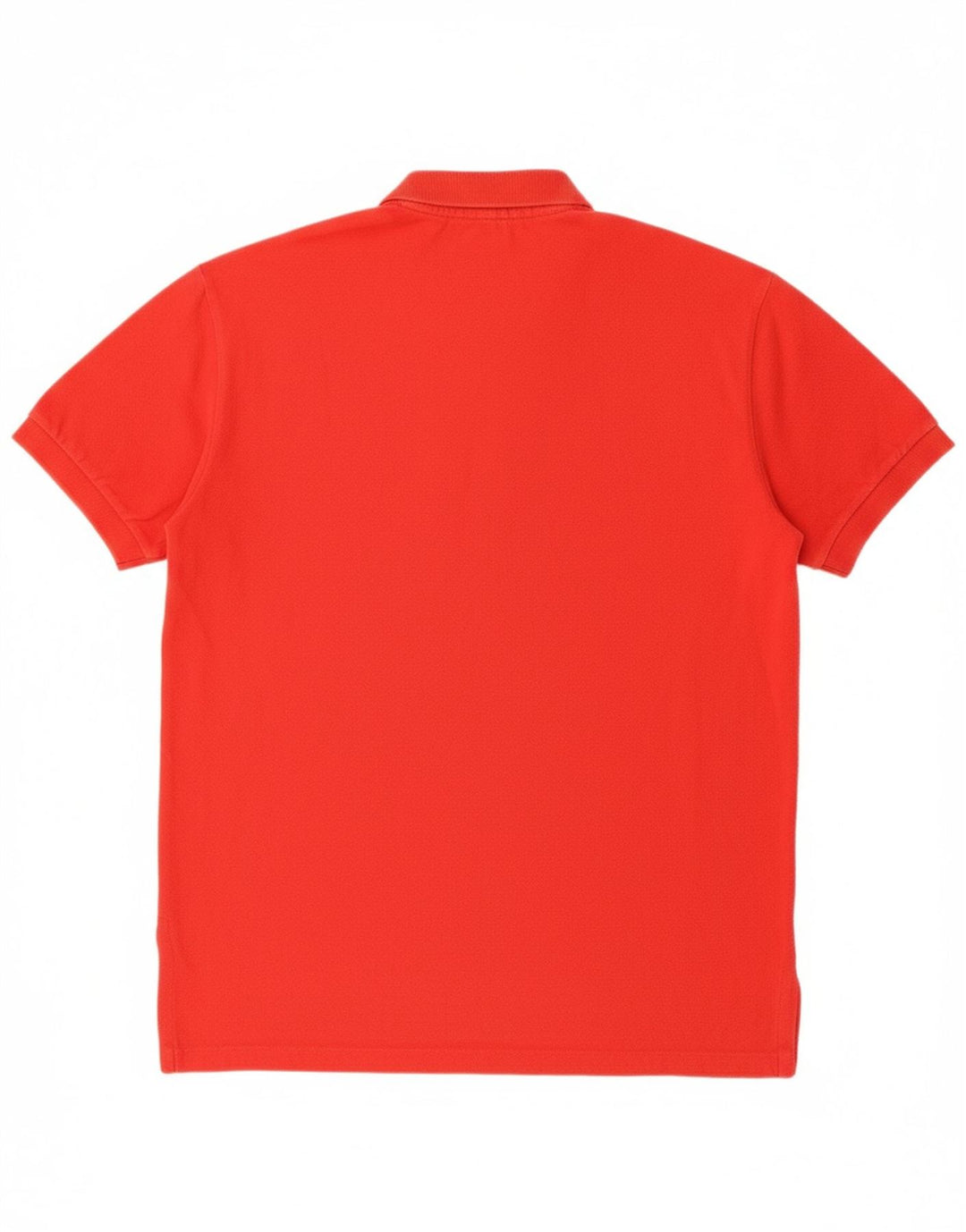 POLO RALPH LAUREN Mens Polo Shirt Medium Red Cotton