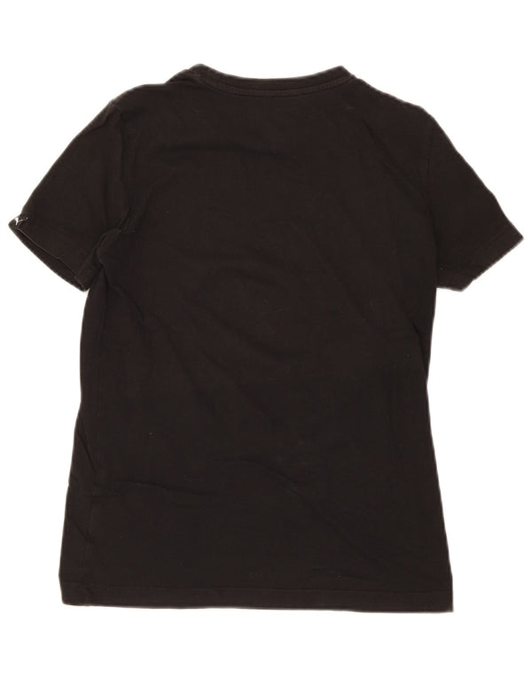 Puma Boys Graphic T-Shirt Top 13-14 Years XL Μαύρο βαμβακερό