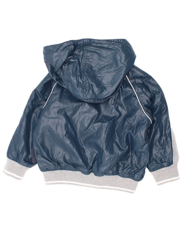 Champion Baby-Jungen-Trainingsanzug-Top-Jacke, 6–9 Monate, XS, Marineblau, Farbblock