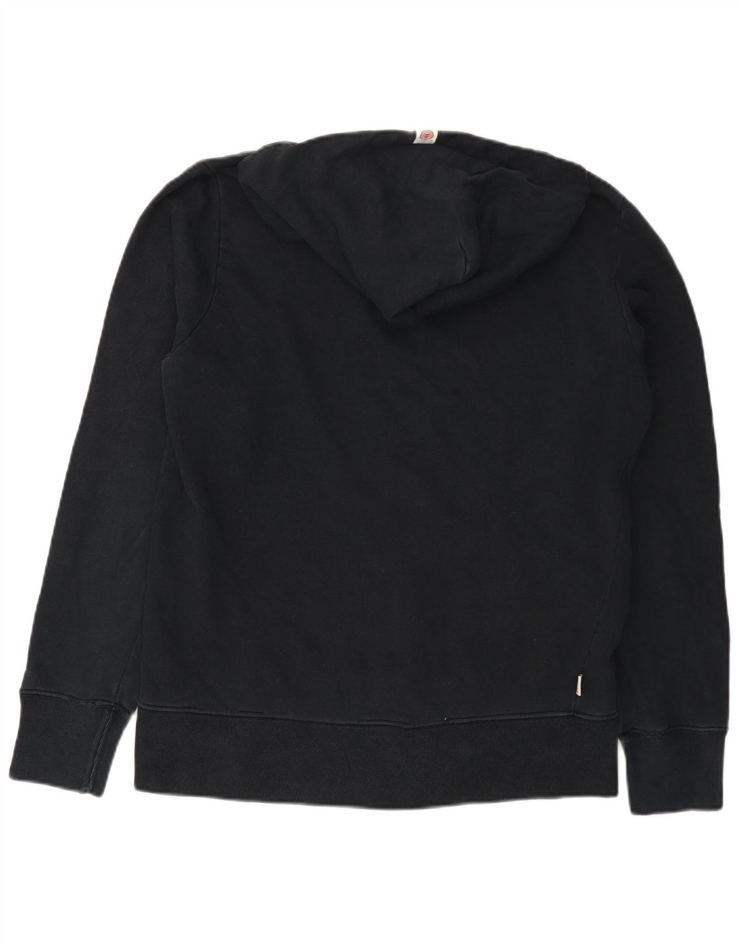 Franklin Marshall Mens Hoodie Jumper Large Black Cotton