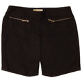 MICHAEL KORS Womens Casual Shorts US 8 Medium W32  Black Cotton