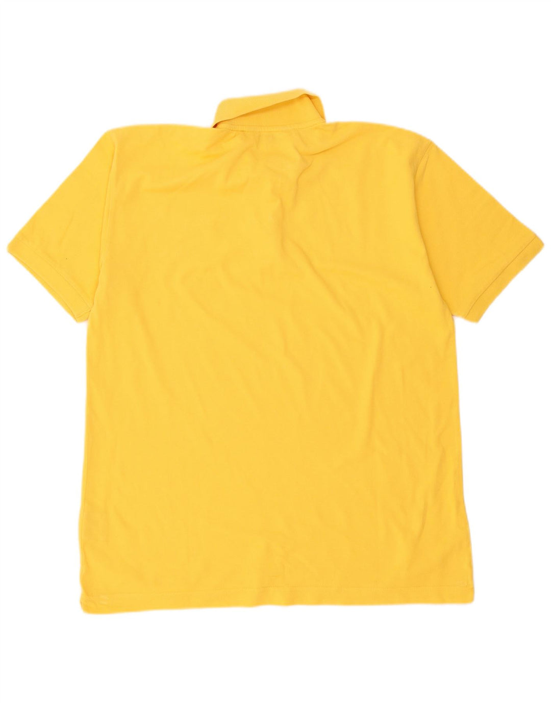 Kappa Mens Polo Shirt XL Yellow Cotton