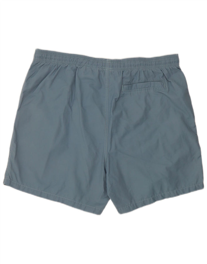 TIMBERLAND Mens Swimming Shorts Large Navy Blue Cotton
