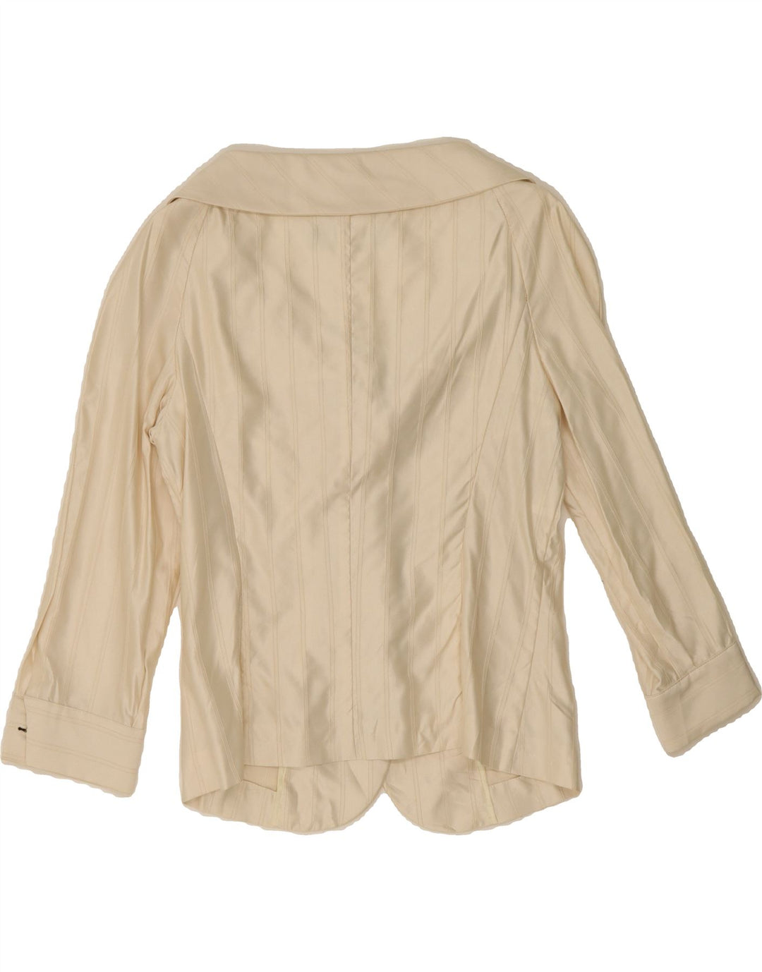 MASSIMO REBECCHI Womens 3/4 Sleeve Blazer Jacket IT 44 Medium Off White Vintage Massimo Rebecchi and Second-Hand Massimo Rebecchi from Messina Hembry 